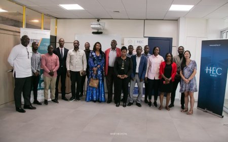 PARTENARIAT INP-HB ET HEC PARIS , UNE SESSION D’INFORMATION OUVERTE A ETE ORGANISEE SUR LE (MEI)