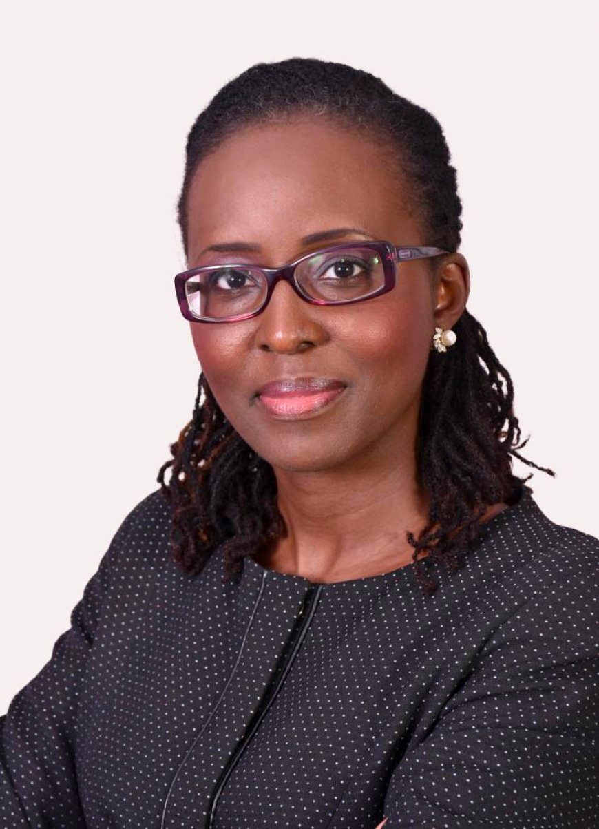 Madame Diane Adou Anguibi ,première présidente des alumni de l'INP-HB depuis le samedi 18 Novembre 2023
