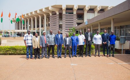 VISITE DU PRESIDENT DU CONSEIL REGIONAL DE LA MARAHOUÉ