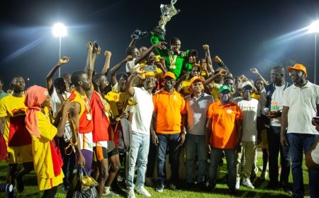 LA FINALE DE LA 11e EDITION DU TOURNOI INTER-ECOLES  DE L'INP-HB : CELEBRATION DE LA PASSION SPORTIVE ET DE L'EXCELLENCE