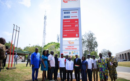APRES 40 ANS D'ARRÊT, REMISE EN SERVICE DE LA STATION ESSENCE DE L'INP-HB DANS LE CADRE D'UN PARTENARIAT AVEC CORLAY