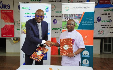 l'INP-HB formalise 30 ans de collaboration avec SOLEVO