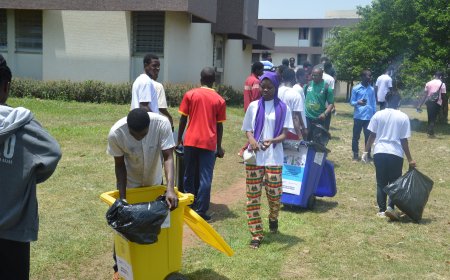 INP-HB : UNE CAMPAGNE DE SENSIBILISATION POUR UN CAMPUS PLUS PROPRE