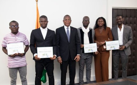 RECHERCHE-DEVELOPPEMENT DURABLE : VILLE DURABLE, DEUX PROJETS DE L’INP-HB DISTINGUES LORS DU COACHING DES LAUREATS DU CIVD 2025