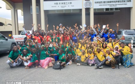 INP-HB/SOCIETAL : CAMP STIM  2025 - IMMERSION DES JEUNES FILLES DANS L’UNIVERS SCIENTIFIQUES A L’INP-HB.