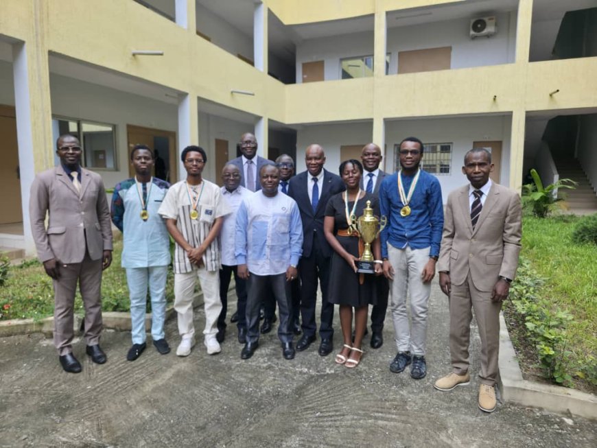 RECHERCHE / INNOVATION : L’INP-HB sacré champion du Challenge Innovation à TechnoXian 2025