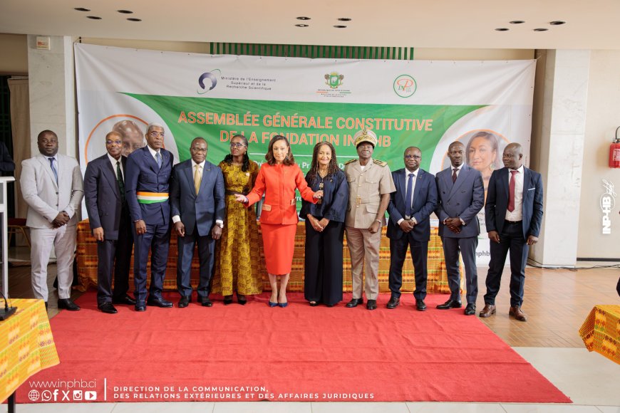 INP-HB/SOCIETAL : NAISSANCE OFFICIELLE DE LA FONDATION INP-HB - UN NOUVEL ÉLAN POUR L’EXCELLENCE