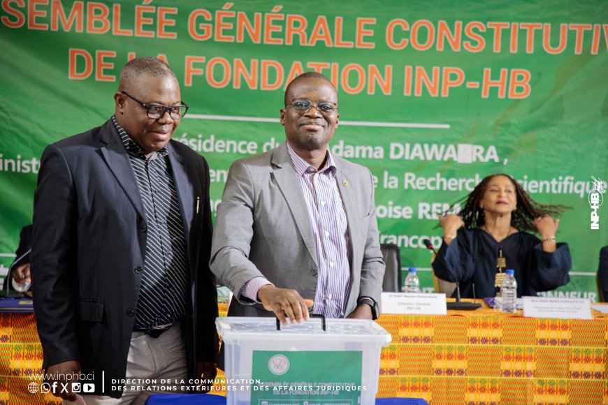 INP-HB/SOCIETAL : NAISSANCE OFFICIELLE DE LA FONDATION INP-HB - UN NOUVEL ÉLAN POUR L’EXCELLENCE