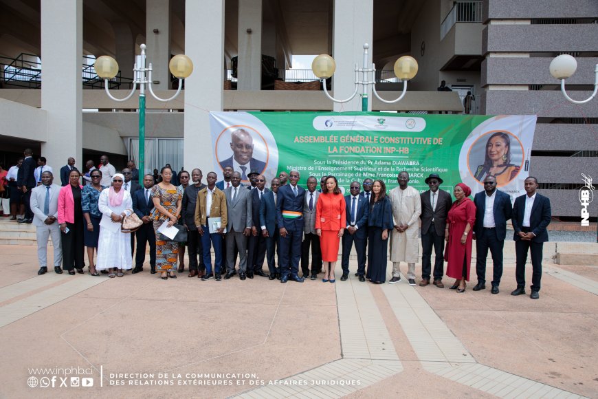 INP-HB/SOCIETAL : NAISSANCE OFFICIELLE DE LA FONDATION INP-HB - UN NOUVEL ÉLAN POUR L’EXCELLENCE