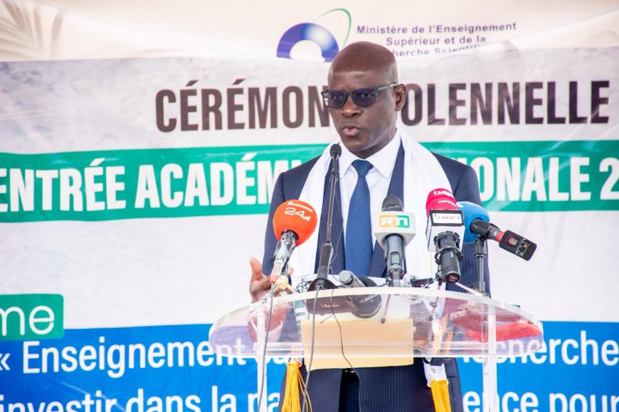 Rentrée Solennelle 2025-2026 : Le ministre Adama Diawara engage les universités sur la voie de la paix et de l'excellence