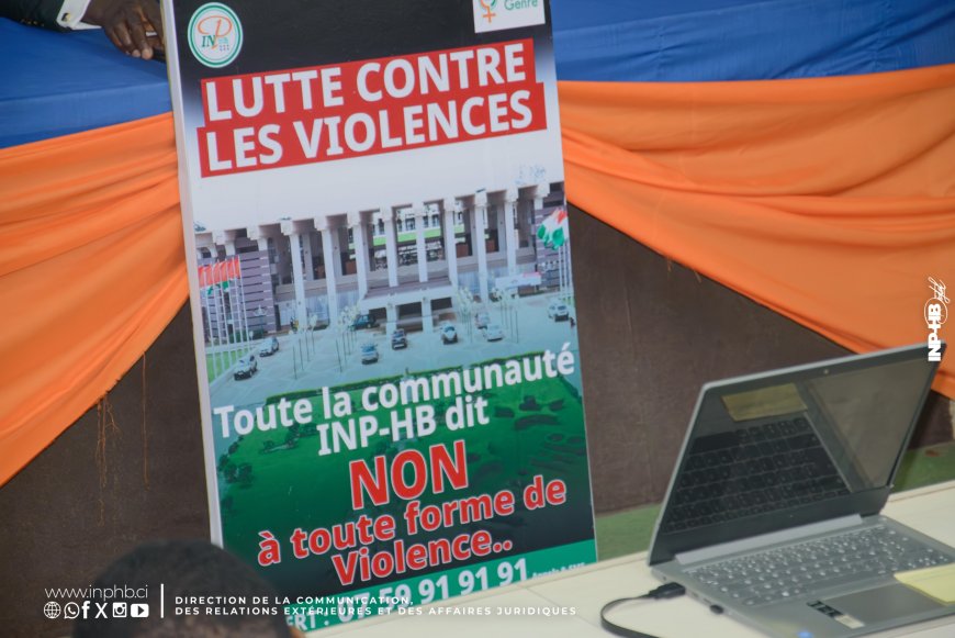 INP-HB : LANCEMENT DE LA CAMPAGNE DE SENSIBILISATION CONTRE LES VIOLENCES BASEES SUR LE GENRE.