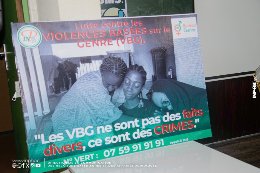 INP-HB : LANCEMENT DE LA CAMPAGNE DE SENSIBILISATION CONTRE LES VIOLENCES BASEES SUR LE GENRE.