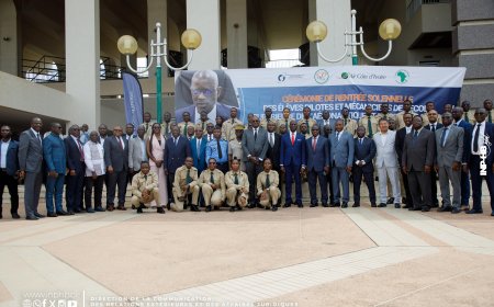 INP-HB/PARTENARIAT : RENTRÉE SOLENNELLE DE LA 3E PROMOTION DES ÉLÈVES PILOTES ET MÉCANICIENS AERONAUTIQUES, L'INP-HB ET AIR CÔTE D'IVOIRE RENFORCENT LEUR PARTENARIAT .