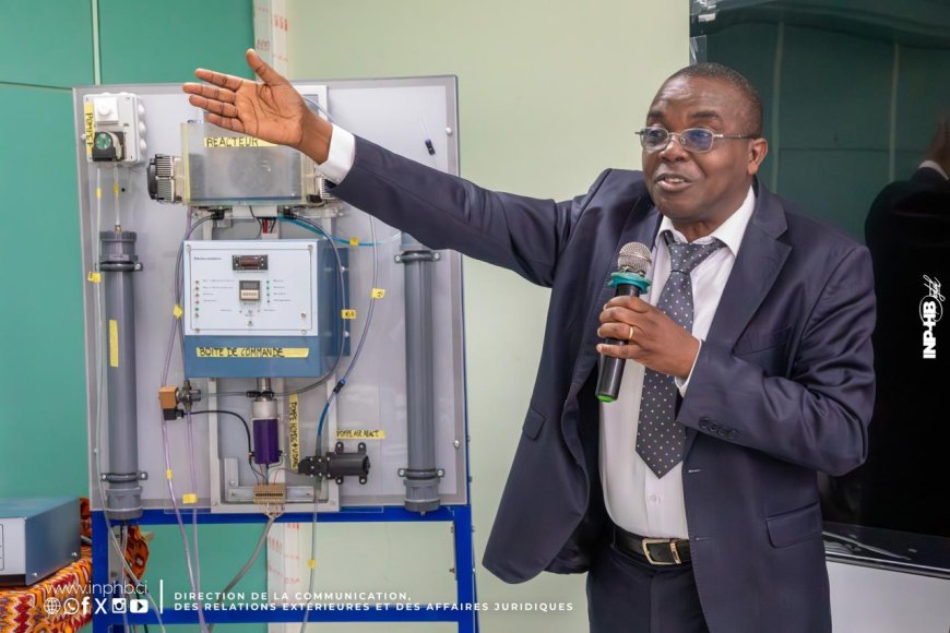 INP-HB/PARTENARIAT : CLÔTURE  DU PROJET BIOCLEAN, L'INP-HB ET LE FONSTI DEVOILENT UNE INNOVATION CLÉ POUR LE TRAITEMENT DES EFFLUENTS HOSPITALIERS