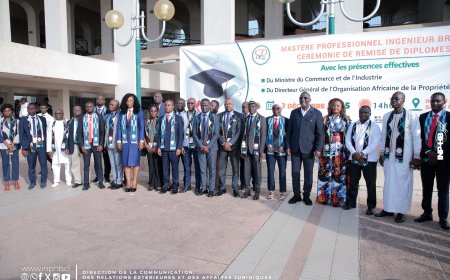 INP-HB/PARTENARIAT : REMISE DE DIPLÔMES DE LA 2E PROMOTION DU MASTER PROFESSIONNEL INGÉNIEUR BREVET