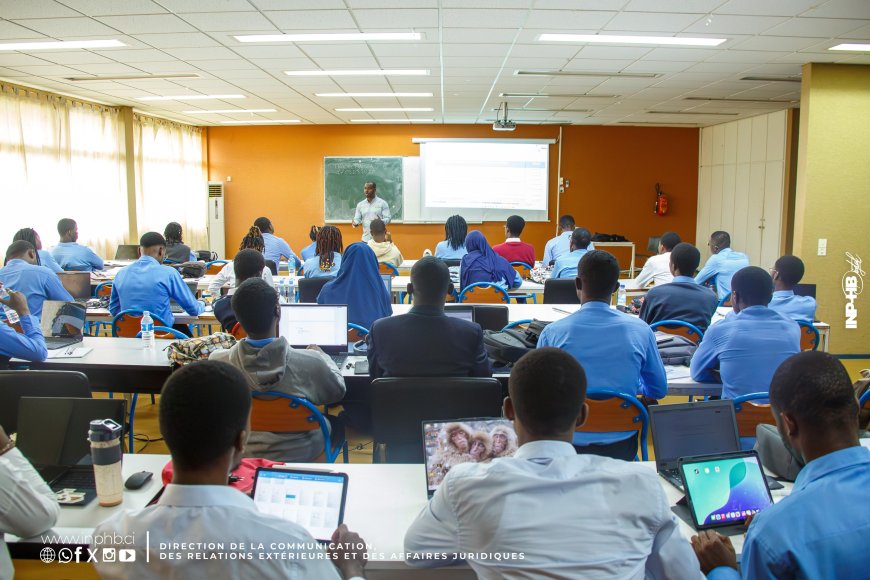 INP-HB/FORMATION : LES ETUDIANTS INGÉNIEURS DE L'ESI RENFORCENT LEURS COMPÉTENCES EN GESTION DE PROJET AVEC LE PMI CÔTE D'IVOIRE