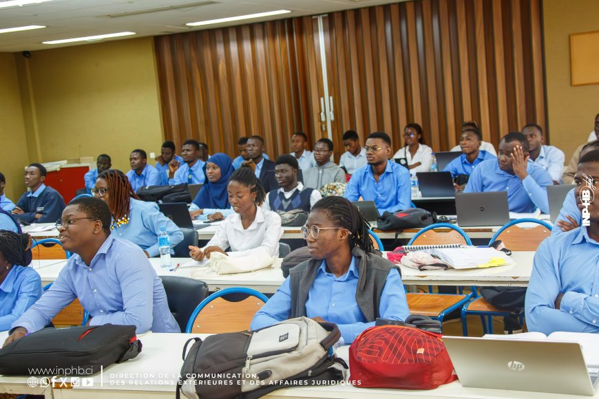 INP-HB/FORMATION : LES ETUDIANTS INGÉNIEURS DE L'ESI RENFORCENT LEURS COMPÉTENCES EN GESTION DE PROJET AVEC LE PMI CÔTE D'IVOIRE