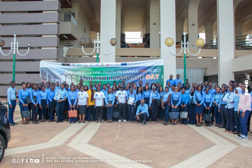 INP-HB/FORMATION : RENFORCEMENT DES COMPÉTENCES LINGUISTIQUES,  L'INP-HB ORGANISE L'ENGLISH LANGUAGE DAY 2025