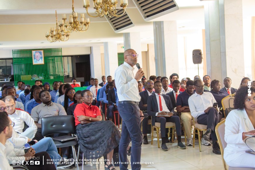 INP-HB/PARTENARIAT : L'INP-HB ET VINCI ÉNERGIES REAFFIRMENT LEUR ENGAGEMENT EN FAVEUR DE L'EMPLOYABILITÉ DES JEUNES AU COURS DU YOUNG TALENTS DAY 2025