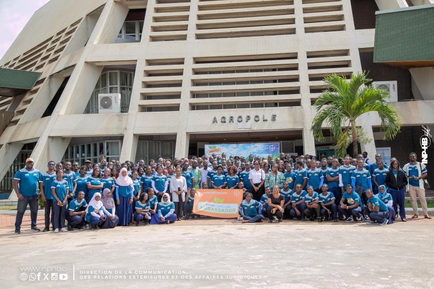 INP-HB / FORMATION : BAYER FORME LES ÉTUDIANTS DE L’ESA AU PROGRAMME “SAFE USE AMBASSADOR”  