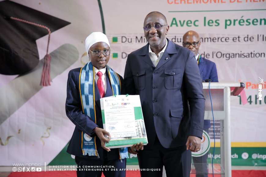 INP-HB/PARTENARIAT : REMISE DE DIPLÔMES DE LA 2E PROMOTION DU MASTER PROFESSIONNEL INGÉNIEUR BREVET