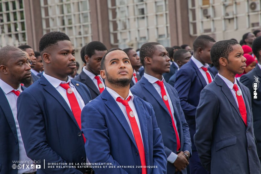 INP-HB/SOCIETAL : CEREMONIE D’HOMMAGE AUX COULEURS NATIONALES SOUS LE SIGNE DE L’ENGAGEMENT, DU CIVISME ET DE L’EXCELLENCE.