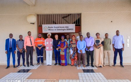 INP-HB/PARTENARIAT : EMPLOYABILITÉ DES INGÉNIEURS : MOTA ENGIL CÔTE D’IVOIRE MINING EN VISITE À L’ESMG DE L’INP-HB