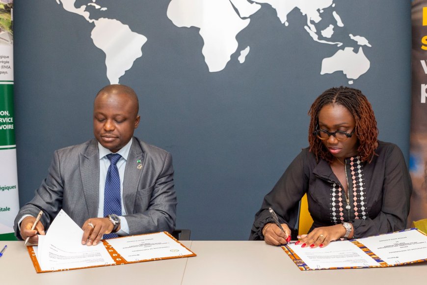 INP-HB/PARTENARIAT : un nouveau partenariat avec EPIROC Côte d'Ivoire pour renforcer l’employabilité des étudiants.