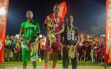INP-HB/SOCIETAL : COUP DE SIFFLET DE FIN POUR LA 13 EDITION DU TOURNOI INTER-ECOLES INP-HB.