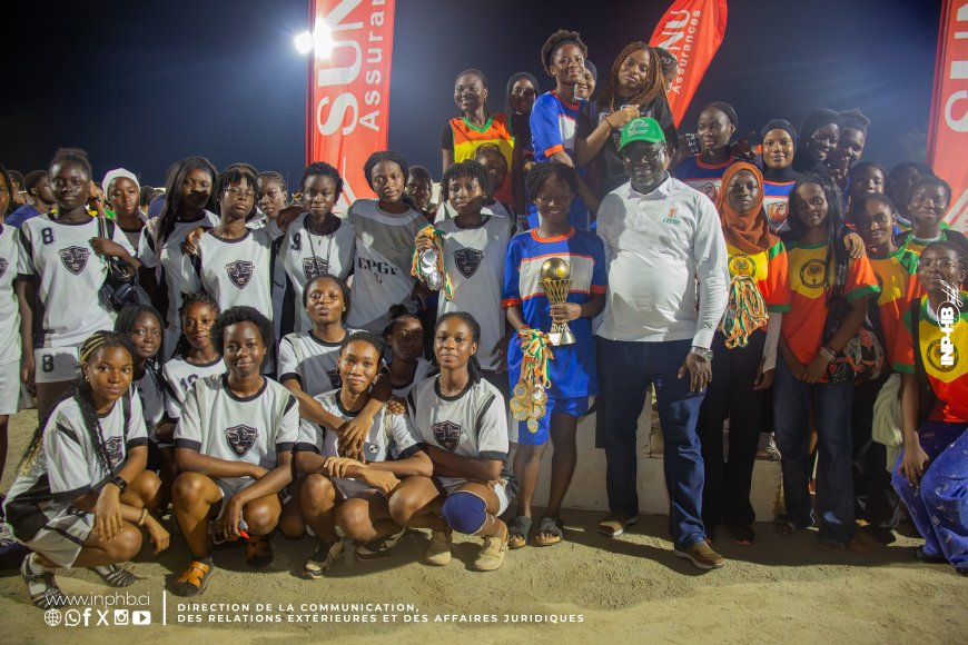 INP-HB/SOCIETAL : COUP DE SIFFLET DE FIN POUR LA 13 EDITION DU TOURNOI INTER-ECOLES INP-HB.