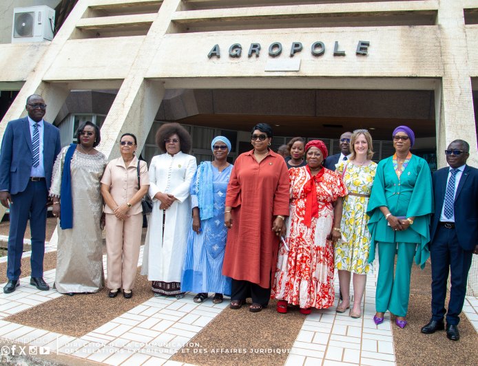 INP-HB/COOPERATION NATIONALE : VISITE DE LA DÉLÉGATION DE L’ASSEMBLÉE PARLEMENTAIRE DE LA FRANCOPHONIE (APF) À L’INP-HB