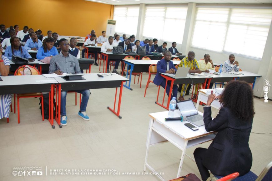 INP-HB/ESCAE : UNE MASTERCLASS DÉDIÉE À L’INTELLIGENCE ARTIFICIELLE ET À L’ENTREPRENEURIAT POUR PRÉPARER LES TALENTS DE DEMAIN.