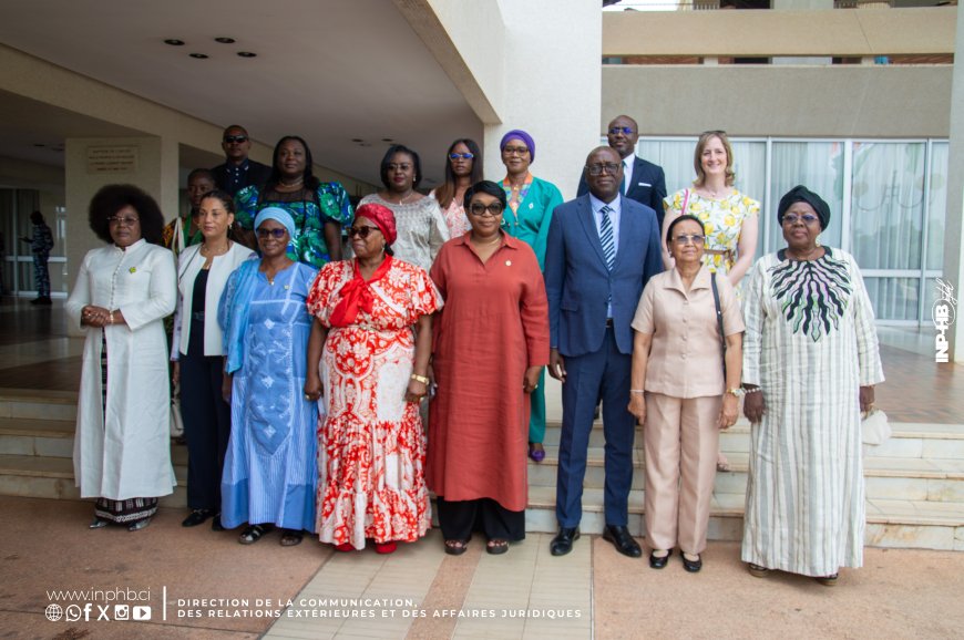 INP-HB/COOPERATION NATIONALE : VISITE DE LA DÉLÉGATION DE L’ASSEMBLÉE PARLEMENTAIRE DE LA FRANCOPHONIE (APF) À L’INP-HB